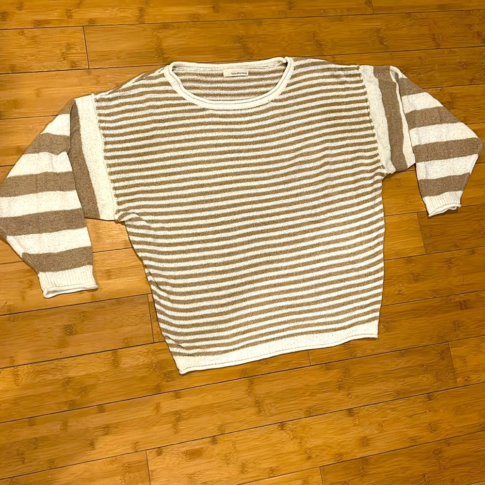 Mindy Mae’s Market Striped Dolman Sweater